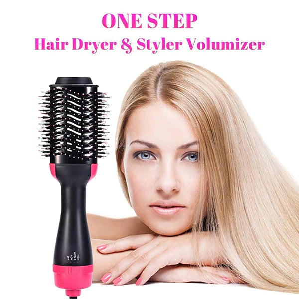 Hot Air Brush Hair Straightner